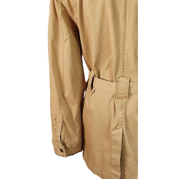 MARKET & SPRUCE NWOT Mustard Yellow Bambi Safari-Style Jacket Size 2 - Picture 6 of 11